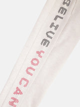 Alcis Girls Solid Grey Melange Joggers