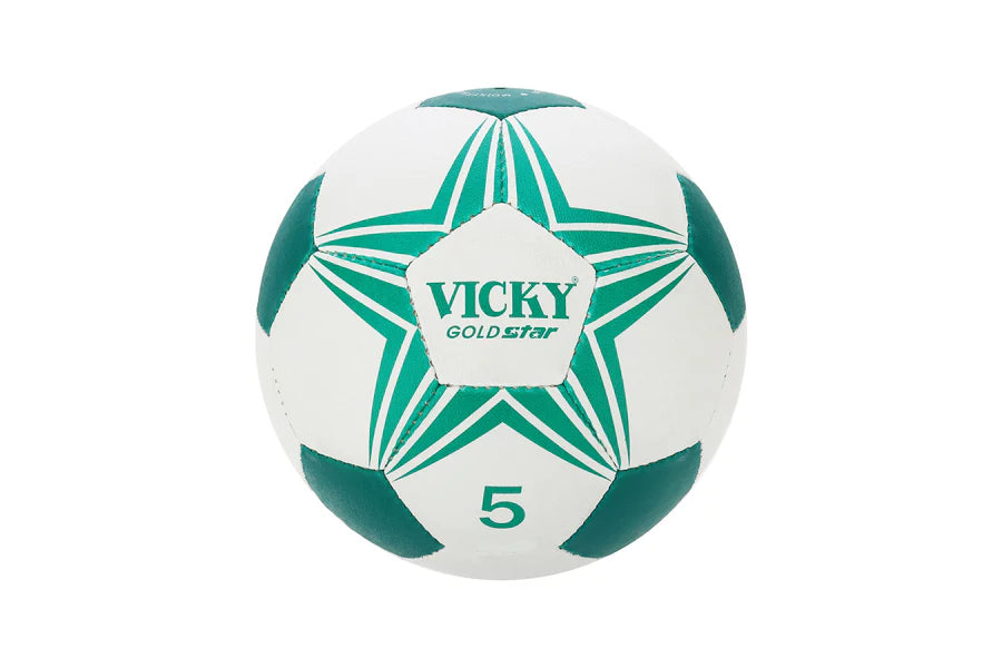 Vicky Gold Star Size 5 Football | Kibi Sports