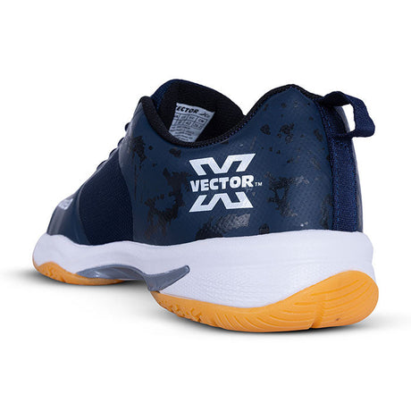 Vector X Trackle 2.0 Unisex Badminton Shoes|Indoor Outdoor Court Sneaker|Breathable Mesh with TPU Fusing Upper + Rubber Outsole for superior grip|Boots for Men Women Adult Youth