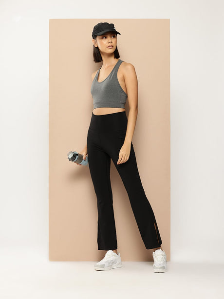 Alcis Women Grey On The Move Bra Top