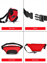Vector X Stylish Waist Travel Hiking Chest/Fanny Bag with Adjustble Waist Belt, Pouch Sports Pack for Men and Women Premium Stitching, Handy,Versatile, Waterproof Bum Bag