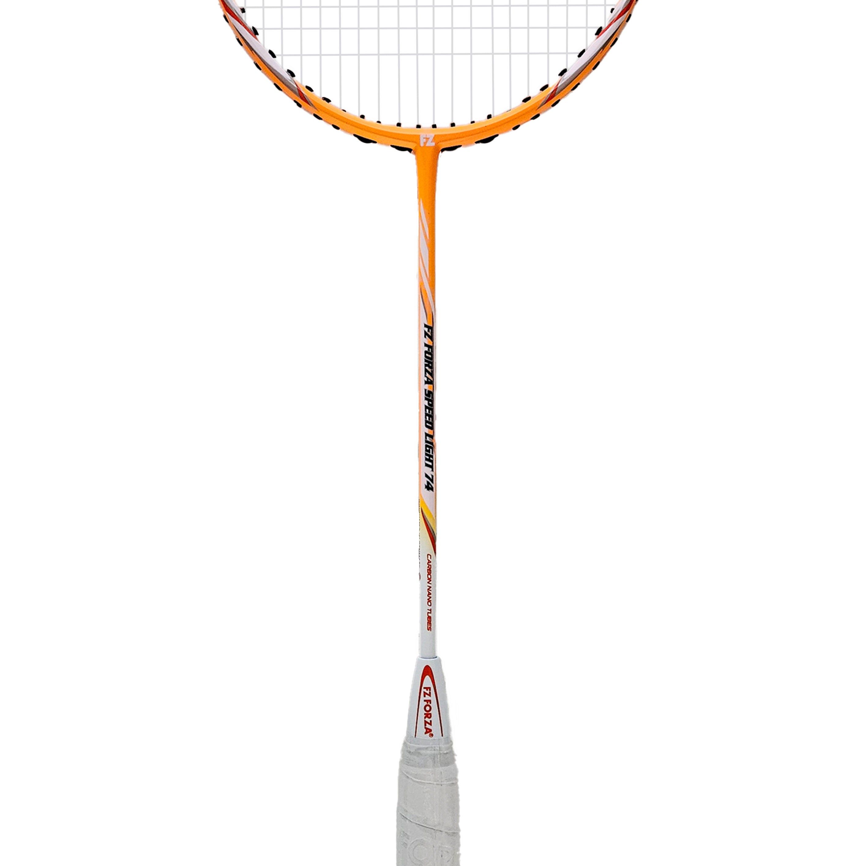 Speed light 74 Strung Badminton Racket ( Orange ) - 5U/G4