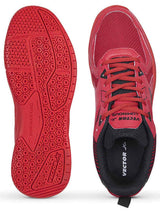 Vector X Luminous Tennis/Badminton Court Shoe, Elegent Design, Rubber Sole, Slip Resistance, Light Weight, EVA Insocks for Comfort