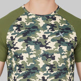 Vector X Mens Wear Polyester Cool, Dry and Ventilated Round Neck Half Sleeves Sublimated T-shirt For Badminton, Lawn Tennis, Athleisure, Table Tennis, Training, and all Other Sports
