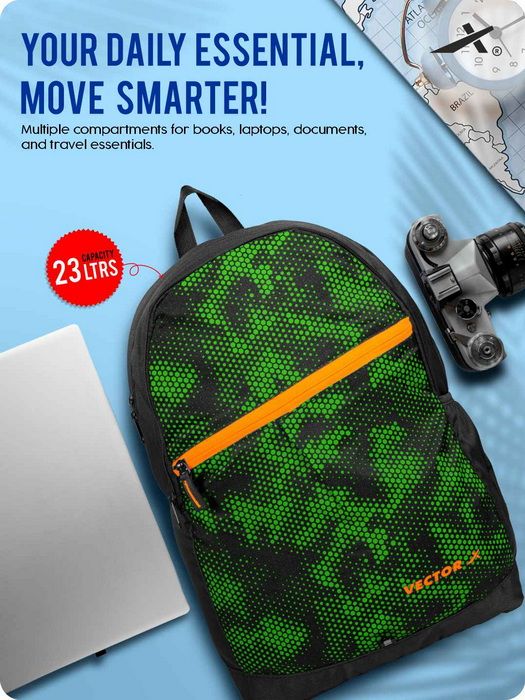 Vector X Prism Backpack/Office Bag/School Bag/College Bag/Business Bag/Travel Backpack 23 Liter Backpack