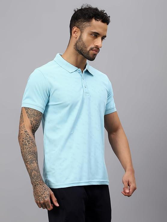 Vector X Sports wear Mens Polo Neck Polyester T-Shirt
