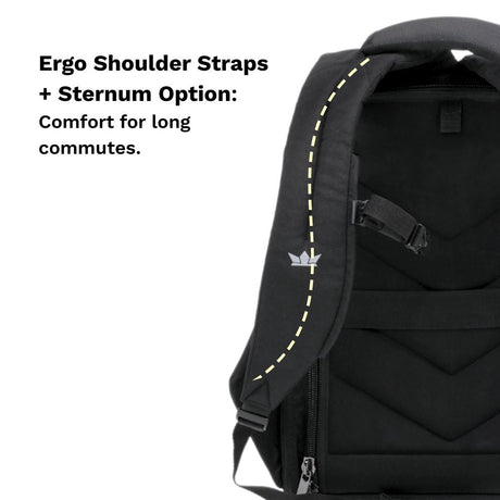 Zarc X: 22L Anti-Theft Laptop Backpack for 15.6” Laptops | Secure & Sleek Design