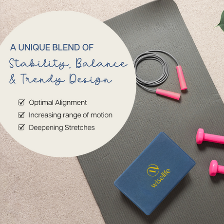 Sleek Yoga Block Set of 2 | Wiselife