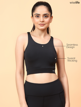 Active Wings Bra (Black)