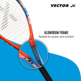 Vector X Barricade One Piece Composite  Full Cover Tennis Racquet