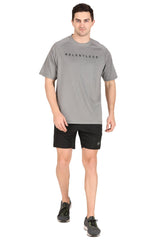 Men's Oversize Sportswear Tshirt (Light Grey)