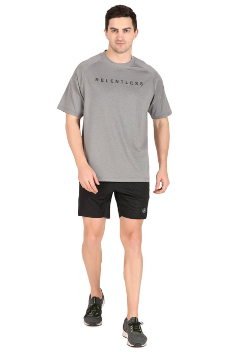 Men's Oversize Sportswear Tshirt (Light Grey)