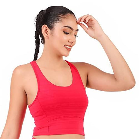 Vector X OSB-280 Women's Yoga Stretchable Sports bra and Tight Short Combo