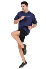 Men's Oversize Sportswear Tshirt (Blue Blood)