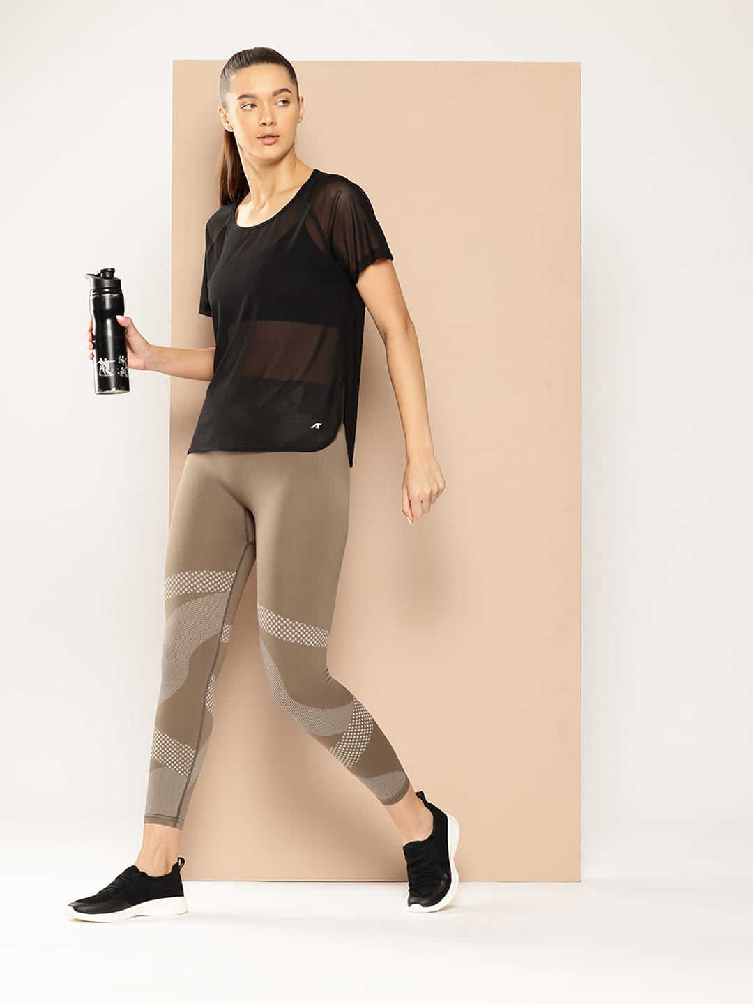 Black Breezy Training Cover-Up Tee