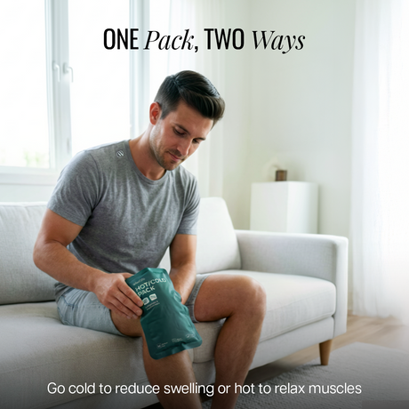Reusable Hot & Cold Ice Pack Green | Wiselife