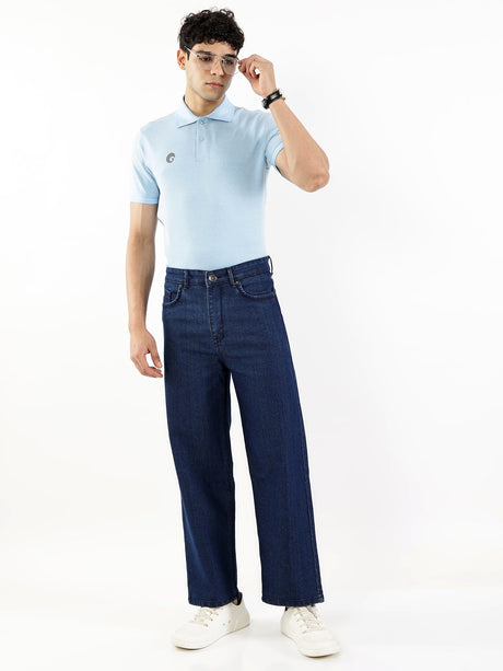 Flex Polo T-shirts SkyBlue | Omtex