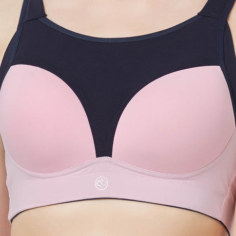 SOIE Extreme Coverage High Impact Non-Wired Sports Bra with Light Padding for Ultimate Support