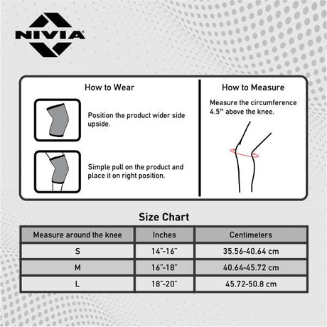 Knitted Slip-on Knee Support