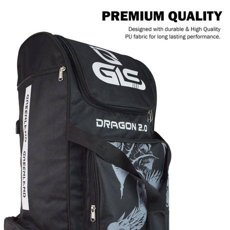 GLS Dragon 2.0 Duffle Wheelie Cricket Kit Bag | Greenland Enterprises (Gls Sports)