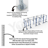 Freestanding CrossFit Rig - 24 Ft