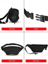 Vector X Stylish Waist Travel Hiking Chest/Fanny Bag with Adjustble Waist Belt, Pouch Sports Pack for Men and Women Premium Stitching, Handy,Versatile, Waterproof Bum Bag
