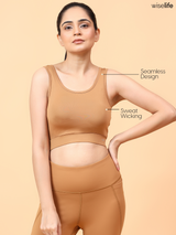 Active Classic Bra (Brown)