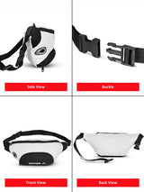 Vector X Stylish Waist Travel Hiking Chest/Fanny Bag with Adjustble Waist Belt, Pouch Sports Pack for Men and Women Premium Stitching, Handy,Versatile, Waterproof Bum Bag