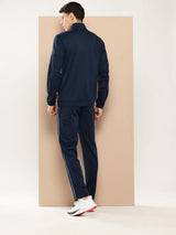 NAVY STRIKE STRIPES TRACKSUIT