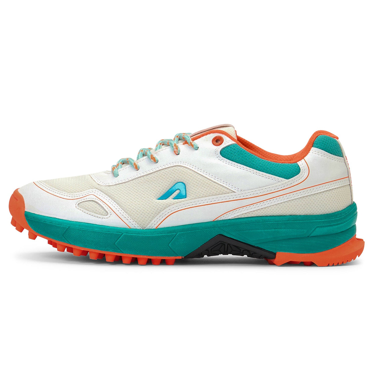 TurfPro Cricket Shoes - Mint-Orange