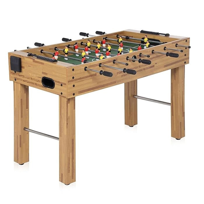 Brown Wooden Foosball Table | Soccer Table | Kibi Sports