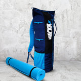 Brute Gym Yoga Exercise Fitness Gym Bag 27L Blue Black
