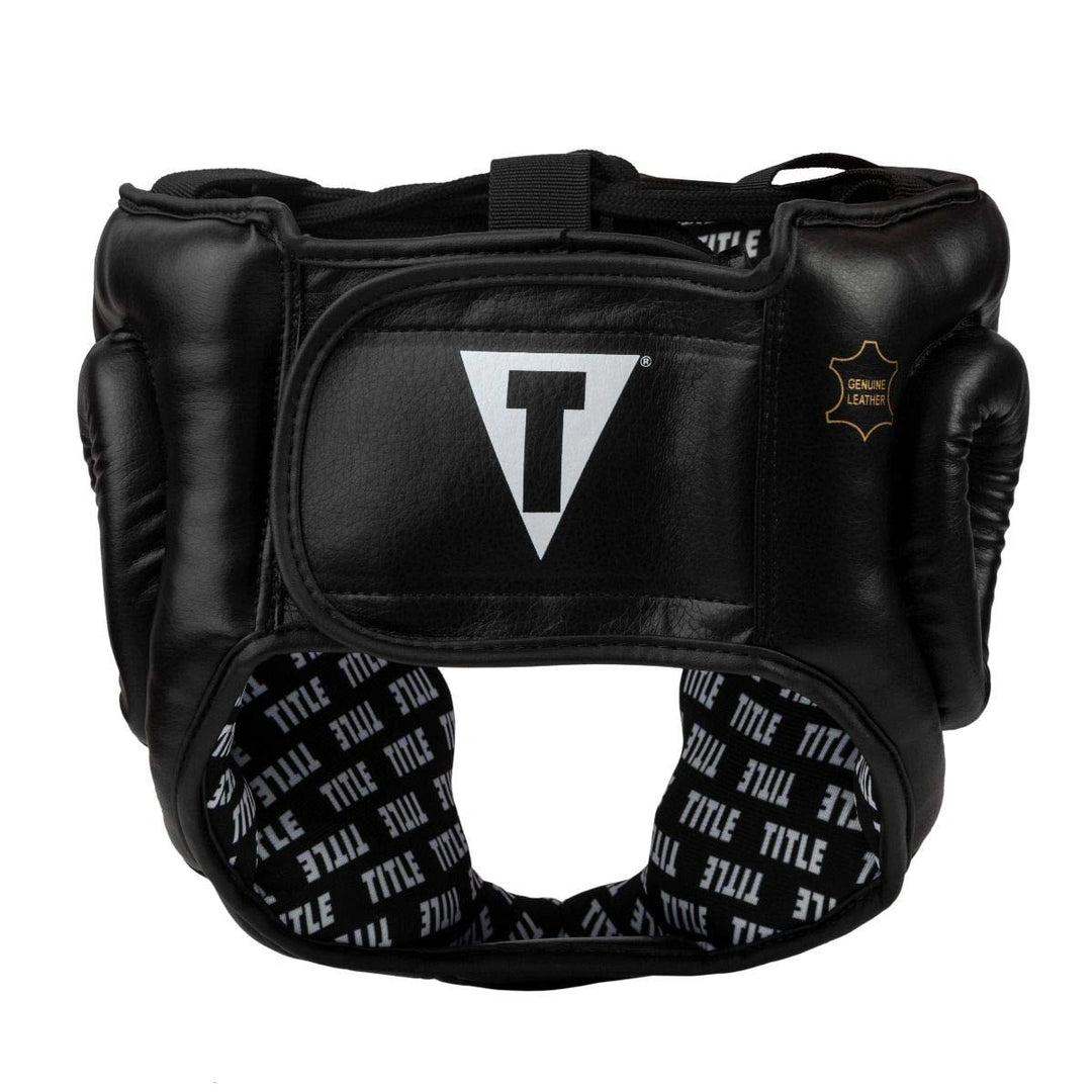 TITLE CLASSIC FULL COVERAGE TRAINING HEADGEAR BLACK