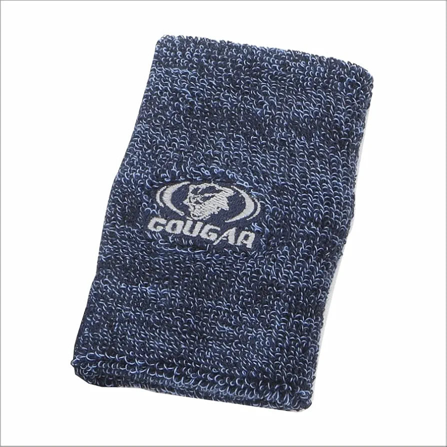 COUGAR Wrist Band  for Men & Women 5 Inch - Wrist Sweat Band for Badminton Football, Basketball, Running & Athletic Sports, Sweat Absorbent Made in India