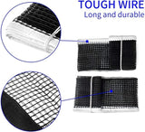 STAG GLOBAL Clip Table Tennis Net and Post – Durable Cotton Net with Post Set, Easy Setup & Strong Grip