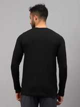 Vector X Mens Full Sleeve Round Neck Jersey/ t-shirt For Fitness Training (Silver, XXL)