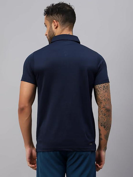 VECTOR X OMT-258 Men's Water Printed Polo T-Shirt
