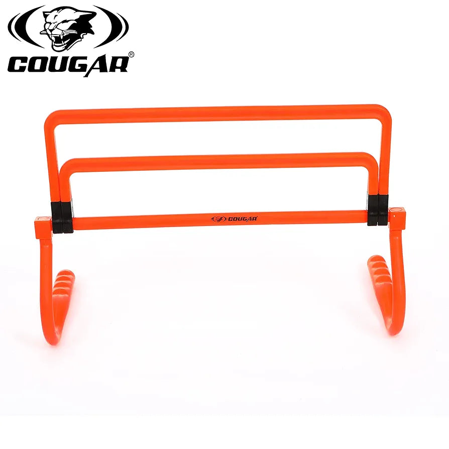 Cougar Nexus Agility Hurdle, Adjustable Step Speed Soccer Training Hurdles Set of 3