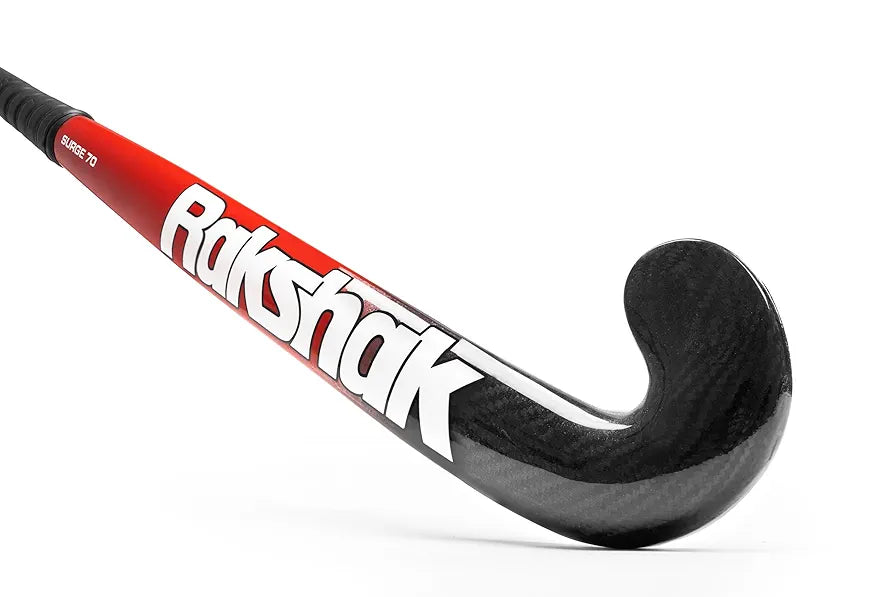 RAKSHAK Surge 70 Composite Hockey Stick with 70% Japenese Carbon - 37 Inch