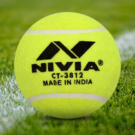 Nivia Cricket Tennis Ball (Pack of 12 balls) | KIBI Sports - bg-swap