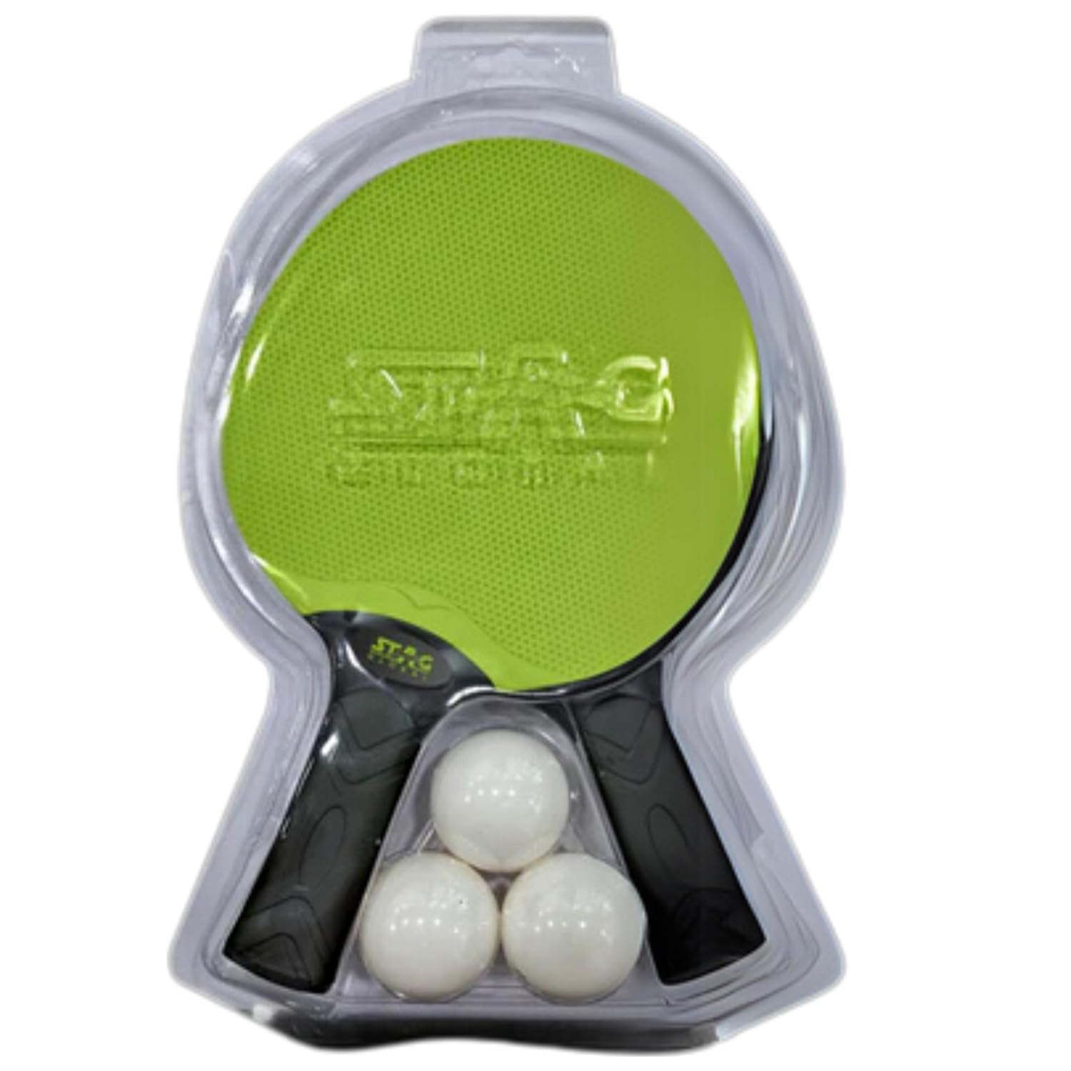 STAG GLOBAL Dura Blade Table Tennis Playset (2025 Model) (2 Racquets & 3 Balls)