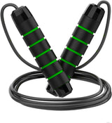 KAKSS Skipping Rope - Jumping Rope Adjustable For Men Women Kids - Jump Rope For Exercise Fat burning Workout Home or Gym personal Training Rope