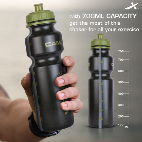 Vector X Sipper Shaker Water Bottle for Cycling & Gym Fitness Sipper Shaker 750 ml Sipper (Pack of 2, CAMO)