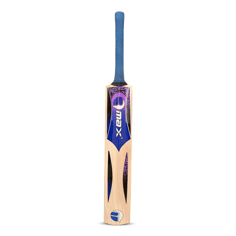 R-Max Kashmir Willow Wooden Cricket Bat with Bat Cover 