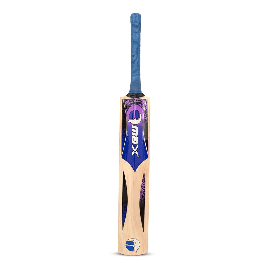 R-Max Kashmir Willow Wooden Cricket Bat with Bat Cover 