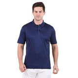 Vector X OMT-247 Men's Solid Sports Polo Coller Neck T- shirt