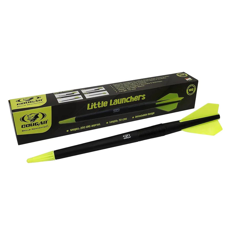 COUGAR Soft Plastic Little Launcher Training Javelin - Ideal for Kids, Adults, and School Competitions, Outdoors 350 G, Lenght- 27 inch