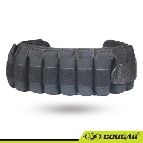 COUGAR 4.5 kg Adjustable Weighted Belt for Strength Training – One Size Fits All | Neoprene Padded Gym Belt for Dips Pull-Ups Squats Bodyweight Workouts | Add or Remove Weight Without Removing Belt