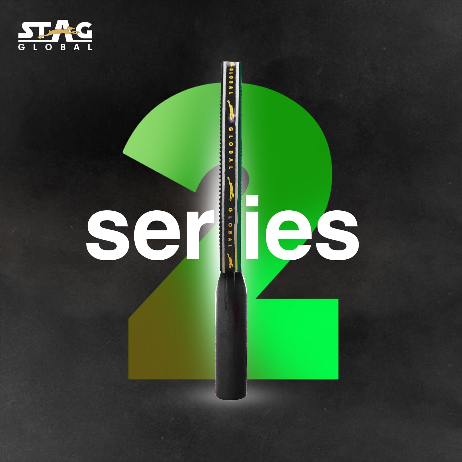 STAG GLOBAL (New Launch) Series 2 Table Tennis Racket | Lightweight | FUNPLAY & Beginners | Multi-Color