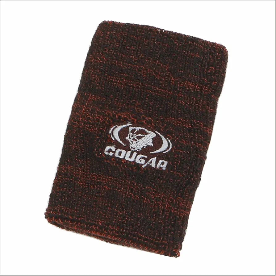 COUGAR Wrist Band  for Men & Women 5 Inch - Wrist Sweat Band for Badminton Football, Basketball, Running & Athletic Sports, Sweat Absorbent Made in India